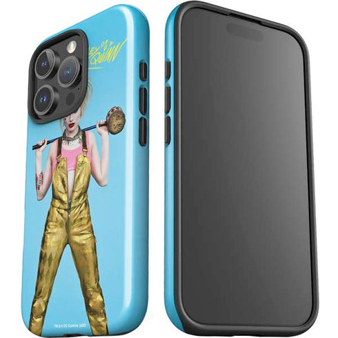 DC Comics Harley Quinn Movie Charcater Poster iPhone 16 Pro Impact Case